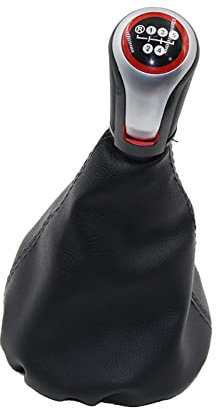 Schaltknaufkopf Für VW Für Fox 2005 5-Gang Auto Schaltknauf Schaltknauf Getriebe Schaltknauf Boot Getriebe Griff Schaltknauf Schaltkopf (Color : 9)