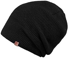 Barts Coler Beanie Wintermütze (DE/NL/SE/PL, Alphanumerisch, Einheitsgröße, Black)