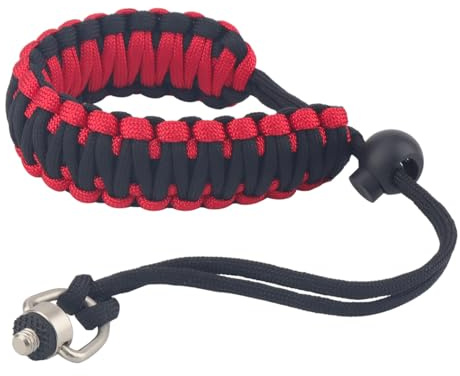 Rigdance Paracord Camera Wrist Strap Lanyard with Screw for Insta 360 X3, Ace Pro, DSLR Cameras, Selfie Sticks