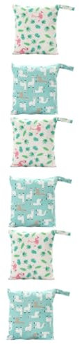 ibasenice 6stücke Tragbare Wickeltaschen-Organizer Für Stoffwindeln Vielseitige Aufbewahrung Für Babybedarf Für Reisen Und Outdoor-aktivitäten Aus Atmungsaktivem Material Praktisch Für