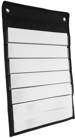 HOODANCOS 1satz Magnetischer Hängender Organizer Für Stundenpläne Kreative Wandtasche Mit Mehreren Fächern Für Zuhause Büro Und Klassenzimmer Mit Whiteboard-karten
