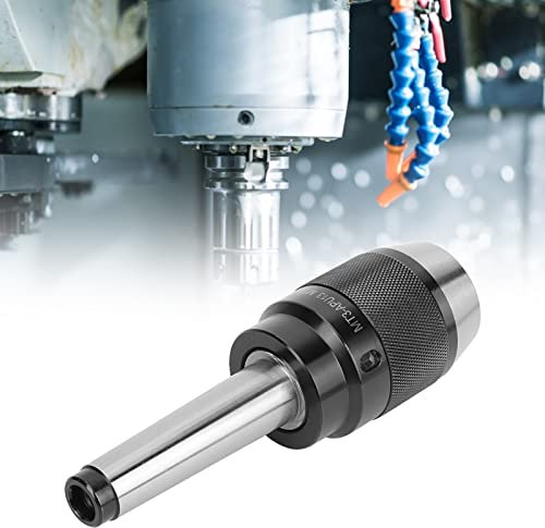 Adaptador de Portabrocas, Adaptador de Broca Adaptador de Taladro de Impacto Portabrocas Integrado Accesorio de Fresadora Acero de Alta Velocidad para Tornos Fresadora Taladro