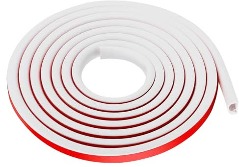 Lotnery 78/2M White Self-Adhesive Cable Trunking – Flexible Wire Channel for Wall & Desk, Easy Install Cable Management to Hide Wires, Safe for Kids & Pets