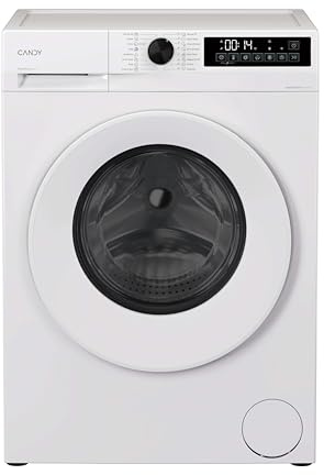 CANDY Quick Pro Washer Dryer, 8kg Wash plus 5kg Dry, 1400 RPM, A-10 percent Wash Energy Class, 16 Programmes, Quick Cycles, White-White, 53x60x85 cm - GWD 485S6-80