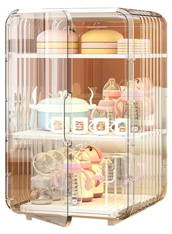 Organizador De Almacenamiento Para Botellas De Agua Estante de | Organizador De Suministros Para Niños para Despensa Encimera de Cocina Gabinete