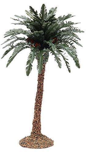 Holyart Miniaturpflanzen für Krippen: Palme 25 cm hoch aus Kunstharz für DIY-Krippe