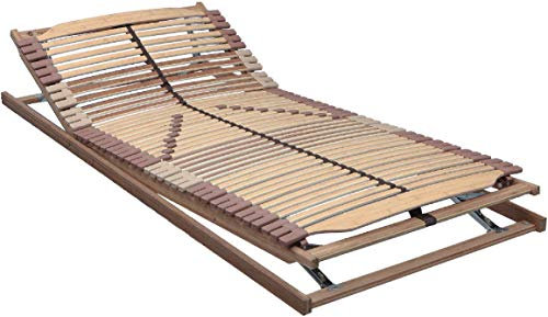 Panda-Greenline XL Lattenrost verstellbar bis 180 kg belastbar in Überlänge 90 x 220 cm – fertig montiert