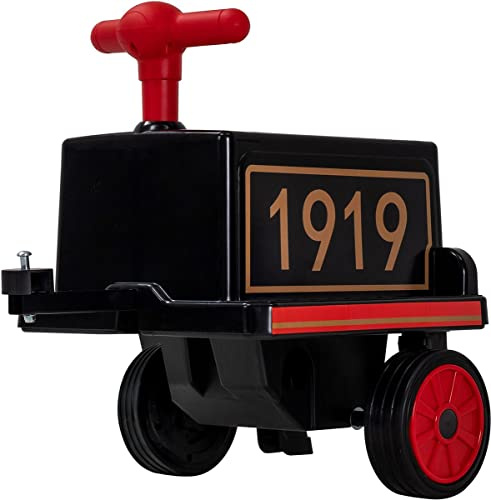 Actionbikes Motors Train Porteur Électrique pour Enfants avec remorque SX1919 - Train Miniature