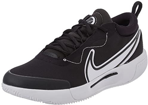 Nike Herren Court Zoom Pro Sneaker, Black White, 48.5 EU