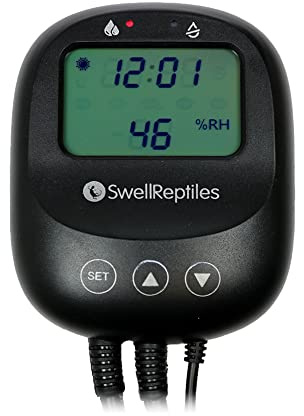 Swell Reptiles Digital Dual Control Hygrostat Hygrometer Humidity Meter