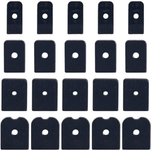 GORGECRAFT 120Pcs 4 Sizes Resin Boning Caps 7mm/ 9mm/ 11mm/ 12mm Black Corset Spiral Boning Tips End Cover Fit for Polyester Boning Shapewear Support Strips DIY Sewing Crafts Wedding Dress Gown Decor