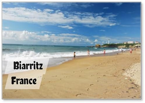 Kühlschrankmagnet Côte Basque À Biarritz