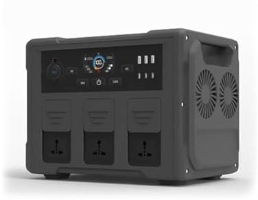 Centrale Elettrica Portatile Da 1200 W, Batteria LiFePO4 Da 1050 Wh, Con Prese CA 3x110 V/1200 W, For Campeggio All'aperto RV Generazione Di Energia Di Emergenza(1200w/220v)