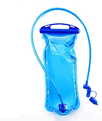 HTTDSLF Poche Hydratation, Poche a Eau, 1,5L Réservoir d'Hydratation, Réservoir d'eau Étanche, Sac à eau Portable sans BPA, Sac à dos de Stockage d'eau pour Cyclisme, Randonnée, Camping, Course à Pied