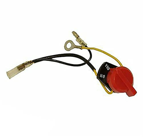 Interrupteur d'arrêt OFF deux compatibles avec les moteurs GX110 GX140 GX160 GX200 pour les tondeuses à gazon et les outils électriques du jardin