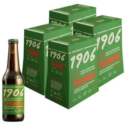 1906 - Galician Irish Red Ale, Cerveza Premium, 24 Botellas x 33 cl