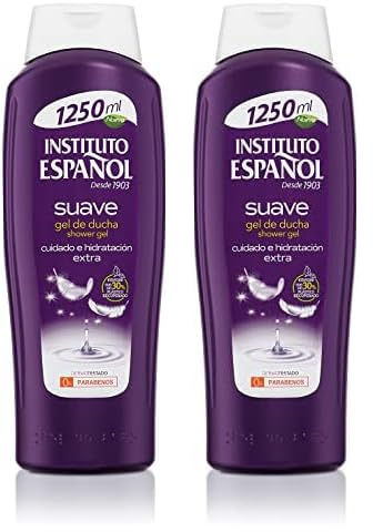 Gel Suave Instituto Español 1250 ml (Paquete de 2)