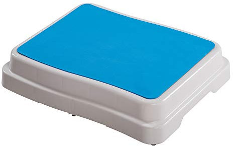 UPP Marche Pied pour Salle de Bain, Baignoire I Surface antidérapante I Empilable et Extensible I Marche modulable et Mobile I Charge maximale 189kg I Dim: 50,2x40,6x10cm