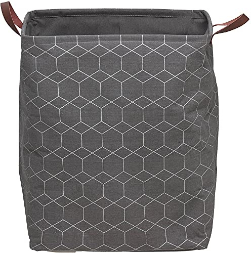 Sealskin Geometric Wäschekorb grau