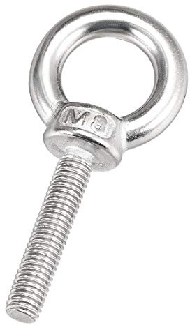 sourcing map 2Stk. M8x40mm Gewinde 20mm Inner Dmr. 35mm Aussendurchmesser Ringschraube