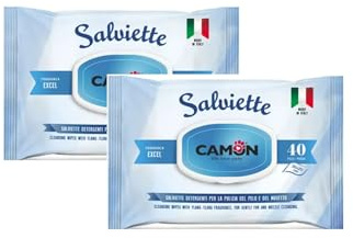 CT-TRONICS Camon Lot de 2 lingettes nettoyantes pour chiens et chats (Excel)