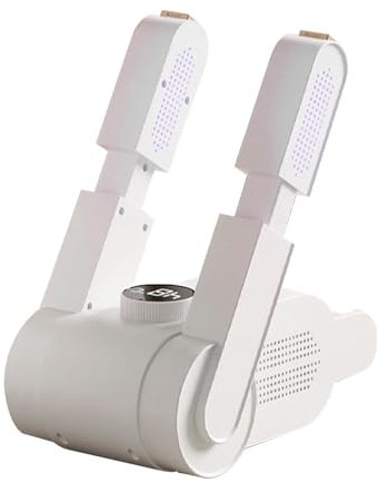 Thermostatic Control Shoe Dryer, Electric Shoe Dryer, Footwear Dryer Machine, Built-in Fan Compact Shoe Dryer, Shoe Dryer With Timer And 360 Degree Heating For Gloves, Short Boots, Work Boot