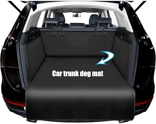 MABEIYE Auto Kofferraum Haustiermatte für Ford Transit/Tourneo Custom 2023-2024 2025, Hundedecke Wasserdicht Kratzfest Hunde Schutzmatte mit Seitenschutz Innen Zubehör