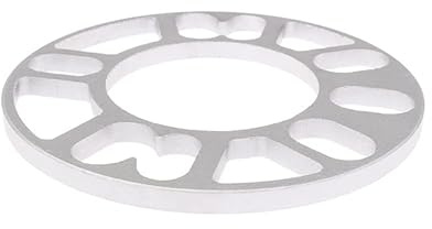 Separadores rueda Buje Adaptador espaciador de rueda de coche de aleación de aluminio de 3/5/6/8/10 mm, placa de cuña, accesorios para coche