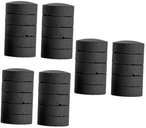 ifundom 3 Series Calefacción Carbón Briquetas Cámping Chimenea Parrilla Carbón Estufa De Cocina De Tableta De De Estufa De Madera Negro 10 Piezas X 3