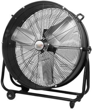 OUKMXSY Ventilatore Industriale - Ventilatore da Pavimento Elettrico Commerciale Paddy Ventilatore Industriale Silenzioso Commerciale Ventilatore da Negozio (24 Pollici)