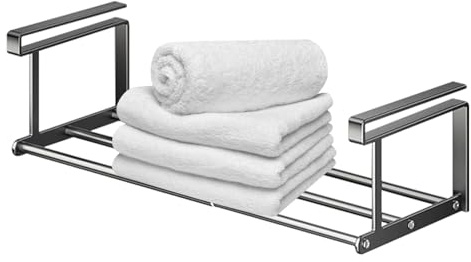 Dmuzsoih Cestino Sottopensile - Cestino Organizzatore Sottopensile Telescopico - Vassoio Organizzatore Regolabile Antiscivolo per Bagno Dispensa Toeletta Armadio Cucina