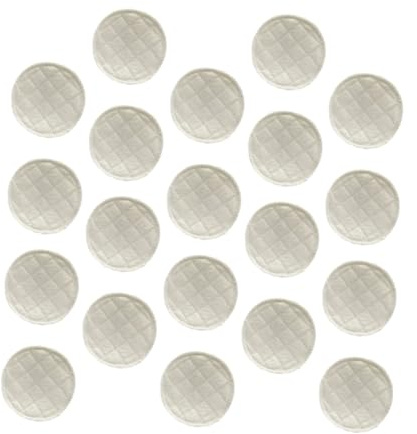 NOLITOY Assorbilatte Protezione e Ecologico in Cotone Lavabili Coppette Pezzi 3 Strati Anti-perdite, Confezione da 20 per Allattamento Shower