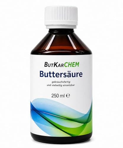 ButKarCHEM Artnr. 466438 Buttersäure *GEBRAUCHSFERTIG* - Butansäure Made by Karbid 24 (250ml)