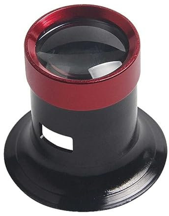 WALNUTS Tragbare Monokulare Lupe 5X/10X/15X/20X Lupe Uhrmacher Lupe Linse Juwelier Uhr Eye Len Repair Tool (Color : 20X)
