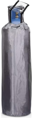 Cache Bouteille Gaz de 100 LB, Bidon de Gaz Propane Housses de Protection Imperméable et Résistante Aux Intempéries Extérieur Tissu Oxford 600D Housse pour Bouteille de Gaz Propane, 130 x 40cm
