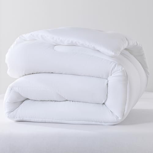 Polaristar - Edredón Relleno Nórdico en Las 4 Estaciones, Cama 90/105/135/150/180,Fibra 300gr/m²,50% Reciclado Suave y Transpirable,Satisfacer tu Índice de Calidez (Blanco, Cama 90-150x220cm)