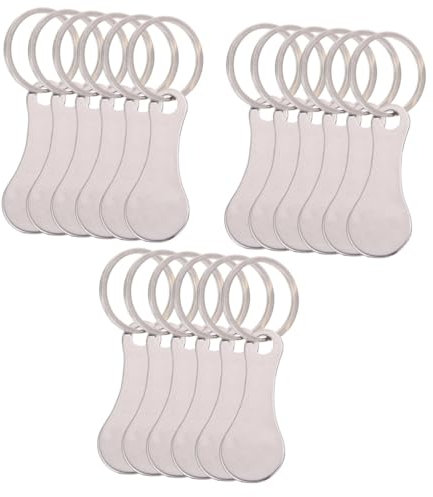 DIYEAH 3 Series Carrito De Supermercado con Llavero Y Fichas Carrito para Llaves Mini Carrito De Compras Soporte para Monedas Extractor De Carritos De Compras Monedero 6 Piezas x 3