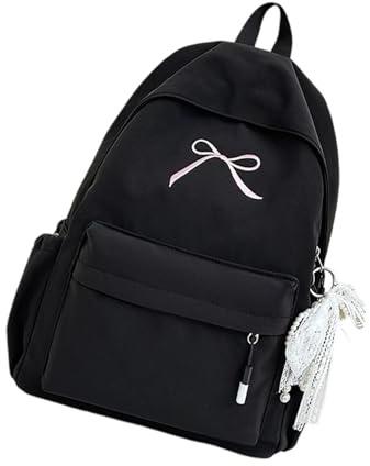 yanwuwa Japanese Styles Backpacks Bows Backpacks School Backpacks Large Capacity Casual Daypacks Travel Bag College Backpack