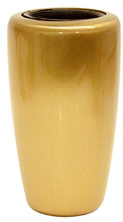 legendURN Grabvase aus Bronze schlicht (Wandvase) | Sie sind auf der Suche nach Einer Grabvase aus Bronze? Bei unserem Urnengeschäft sind Sie genau richtig. Große Auswahl an Urnen Gratis Versand