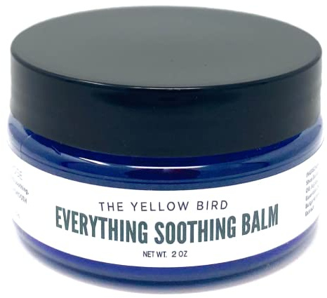 The Yellow Bird Everything Soothing Multi-Purpose Skin Balm (Arnica Chamomile Copaiba Rose, 2 Oz (Pack of 1))