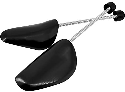 HugeDE Plastic Adjustable Length Shoe Tree Portable Shoe Stretcher Boot Holder Shaper Support Shoe Form Keeper With Tension Spring Coil for Men Women Mens