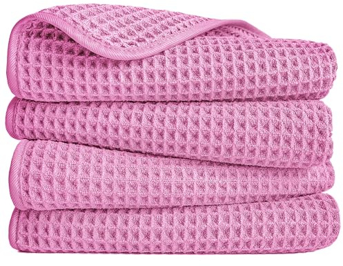 Polyte Handtuch Mikrofaser Waffel Schnelltrocknend 430 GSM 40,6x76,2 cm