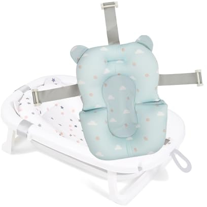 Ms Babyworld – COJÍN REDUCTOR – Asiento Ergonómico Ajustable | Secado Rapido | Suave | Cojín Asiento Reductor para Recien Nacido | Fácil de Guardar | Almohada Reductora | Portátil Ideal para Viaje