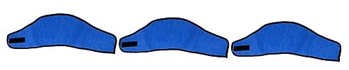 SUPVOX 3pcs Professional Pet Cooling Bandana for Dogs Breathable Scarf for Heat Dissipation Cooling Function Dots