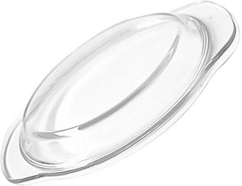COLLBATH Spritzschutz für Mikrowelle aus Glas, Hitzebeständige Abdeckung