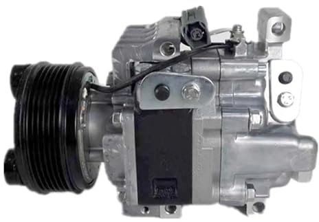 Compresor de aire acondicionado for coche compatible con Mazda CX-7 2.3L 2007 2008 2009 H12A1AL4CX H12A1AL4HX H12A1AL4A1 H12A1AL4A0 EG2161450G EG2161K00 EGY16145Z