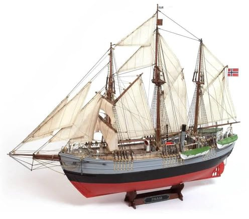 Occre F.r.a.m 12011 - Bausatz aus Holz und Metall, Maßstab 1:85, L: 586 mm, Höhe: 441 mm, Breite: 205 mm, inkl. Segeln
