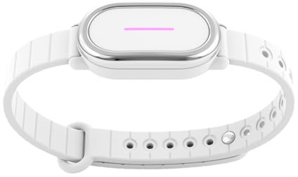 BOND TOUCH 4 Bracelet - Long-Distance Relationship Touch Bracelet for Couples, Friends and Families to Feel Connected (1 Unit) (White)