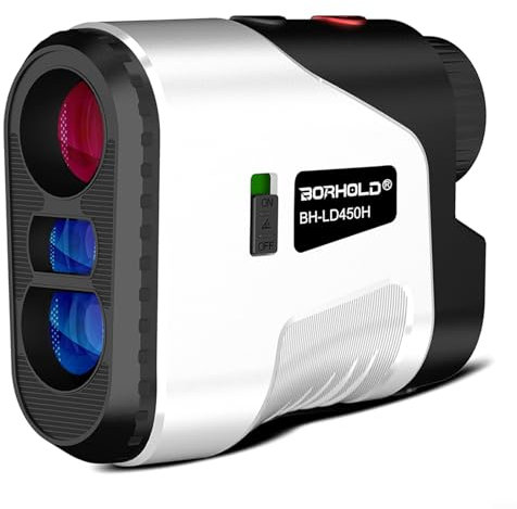 GolfMonoculaire télémètre avec plusieurs modes, batterie rechargeable, portée de 5 à 450 m