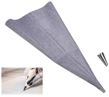 Yistoi Sacchetto per Malta, Sacca per Giunture, Sacchetti per Fughe, Resistente All'usura e Agli Strappi, Utilizzato per Piastrelle per Pavimenti, Riempimento di Fessure per Pareti Esterne